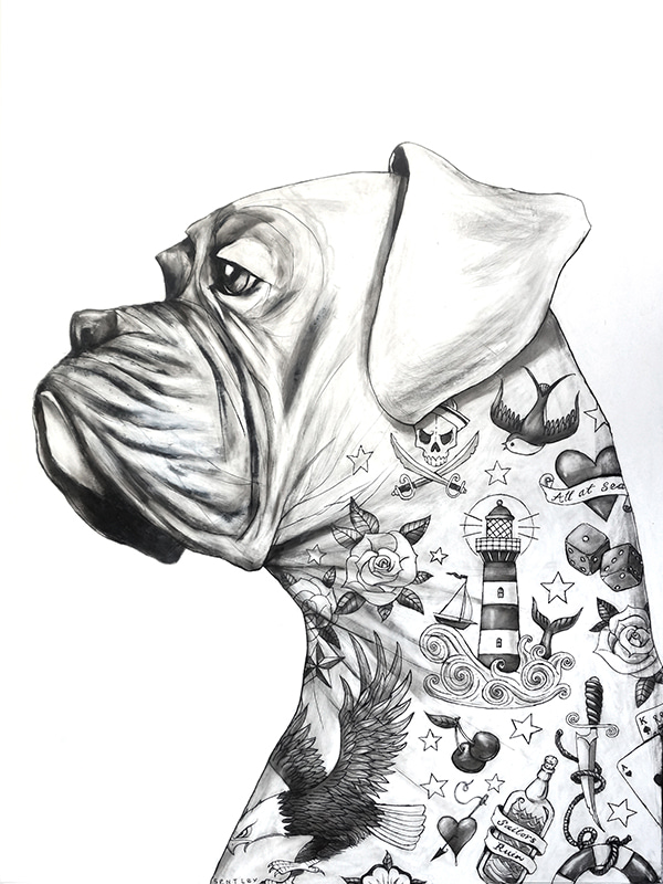 Sea Dog 3 by Jonathan Bentley | Lethbridge Gallery